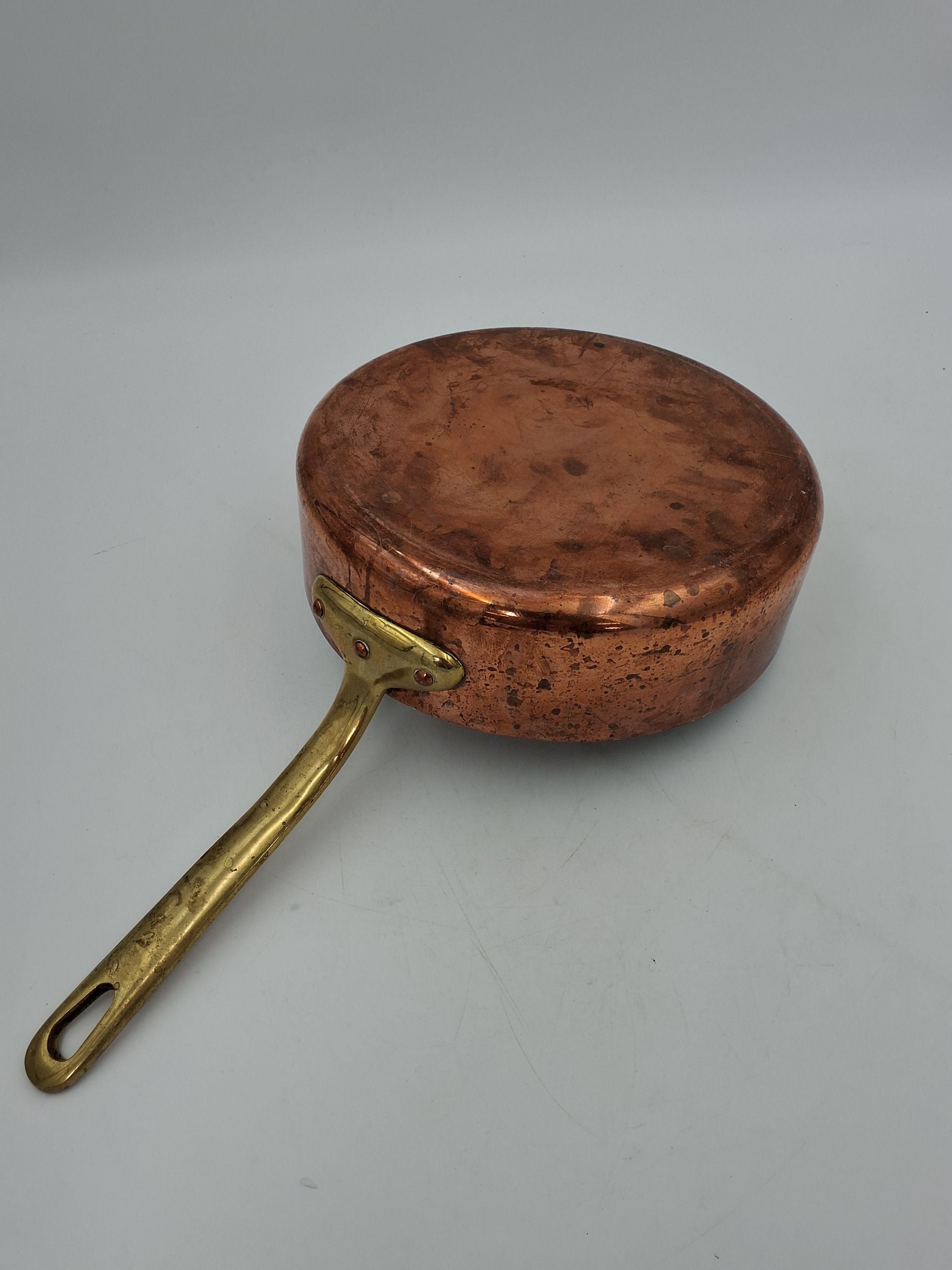 24 cm kobbersautere pande